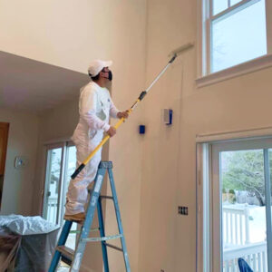 INt. Paint on Ladder